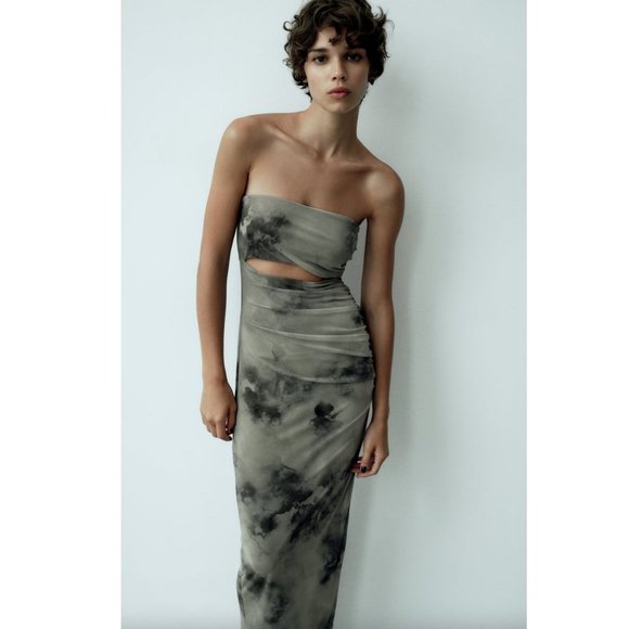 BLOGGER'S FAVE! Zara Strapless Tulle Dress NWT - Picture 16 of 16